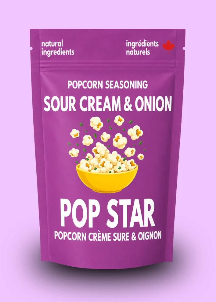 Pop Star Sour Cream & Onion Popcorn Seasoning