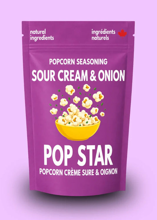 Pop Star Sour Cream & Onion Popcorn Seasoning