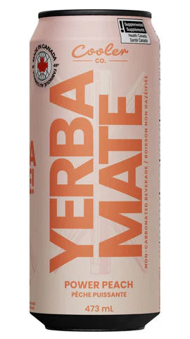 Cooler Co. Yerba Mate - Power Peach