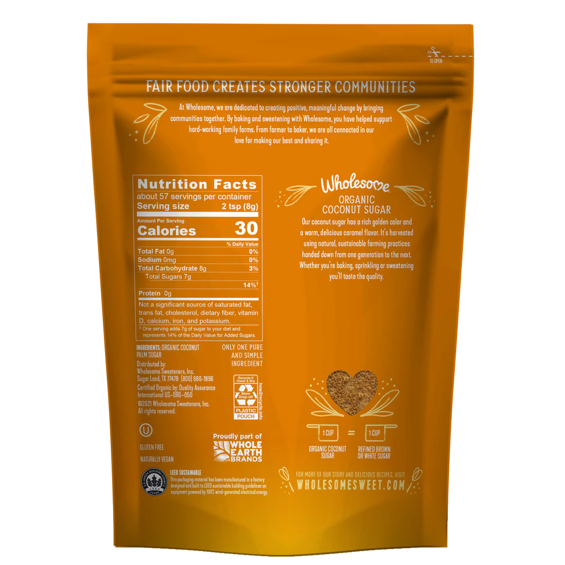 Coconut Sugar, Organic