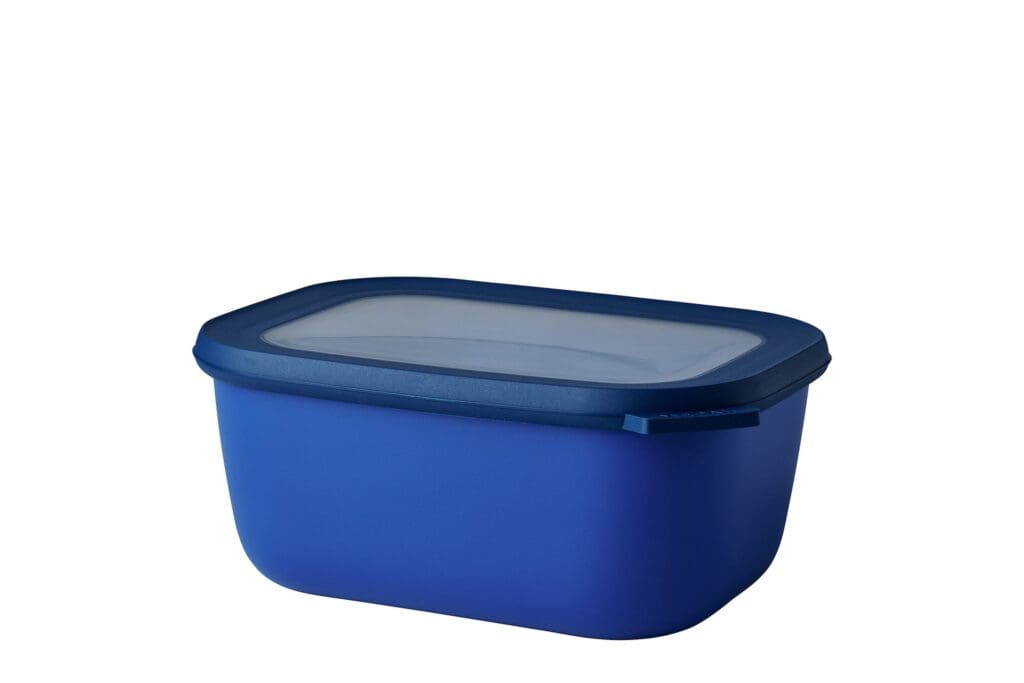 Mepal Cirqula Multi-Bowl Rectangle 1.5L Vivid Blue