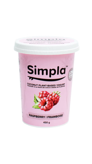 Simpla Coconut Yogurt, Raspberry (V) *REFRIGERATED*