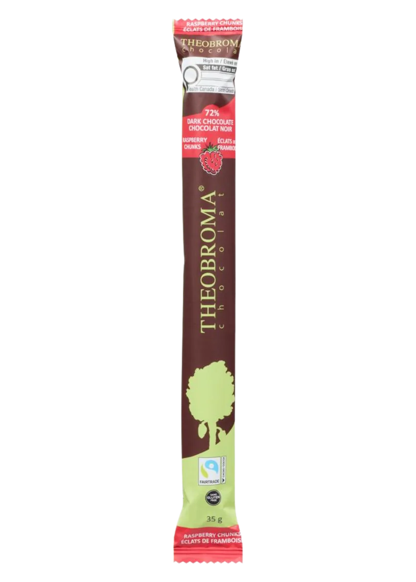 Dark Chocolate Bar with Raspberry