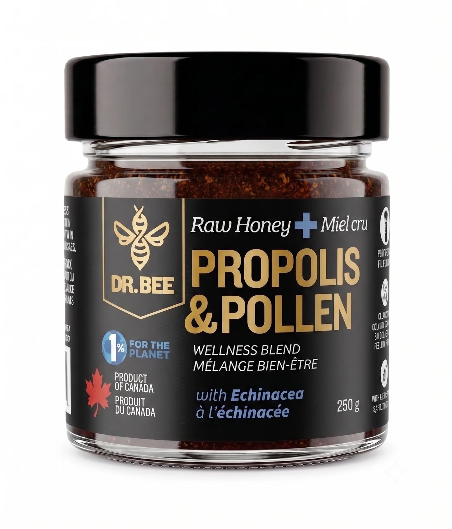 Raw Honey + Propolis & Pollen Wellness Blend