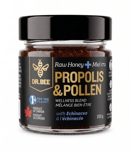 Raw Honey + Propolis & Pollen Wellness Blend