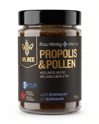Raw Honey + Propolis & Pollen Wellness Blend