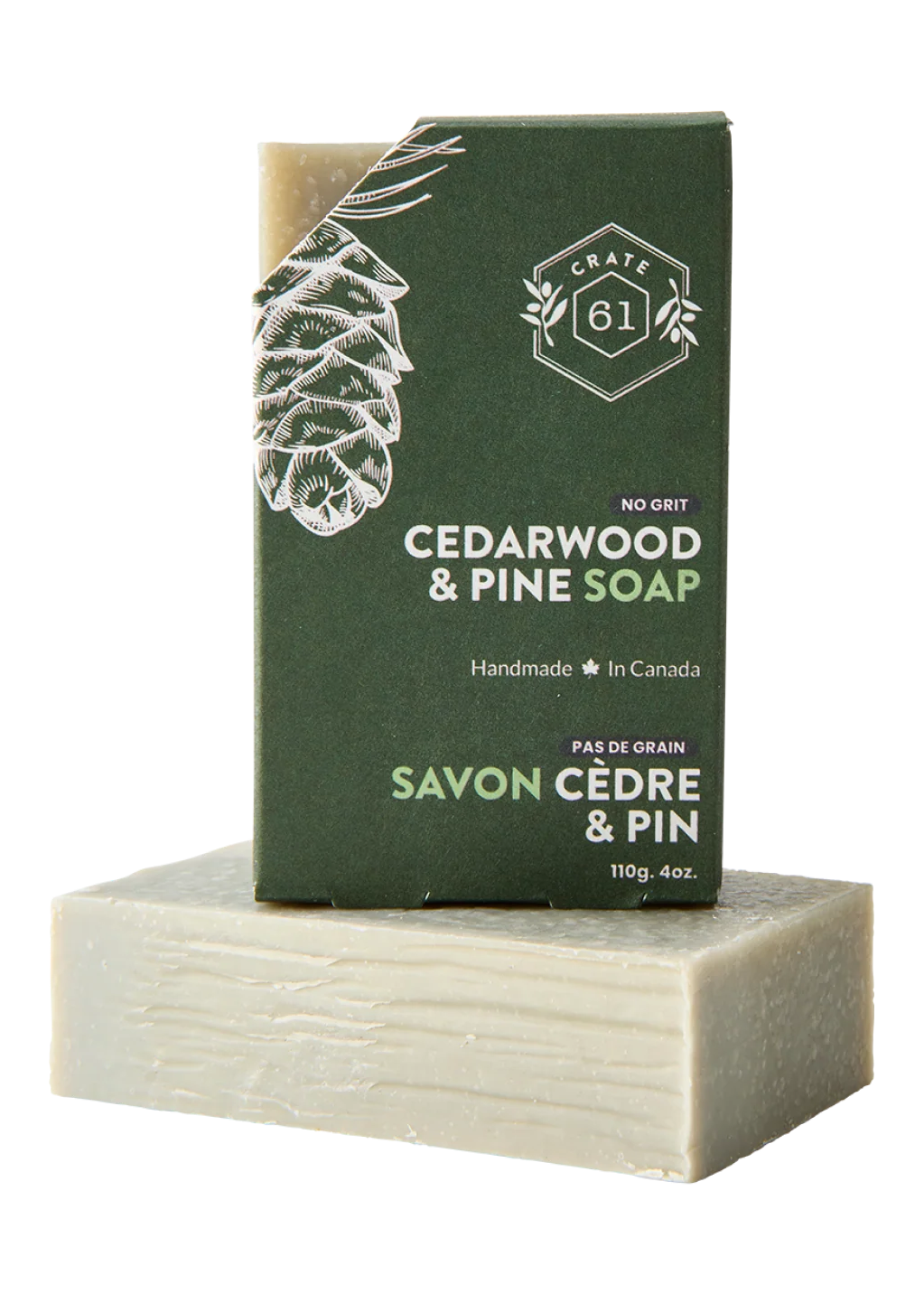 Crate 61 Cedarwood & Pine Bar Soap