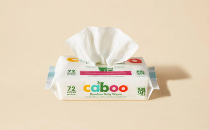 Bamboo Baby Wipes, Jumbo, Unscented