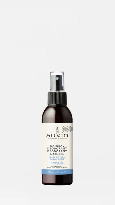 Sukin Deodorant, Fresh Cotton