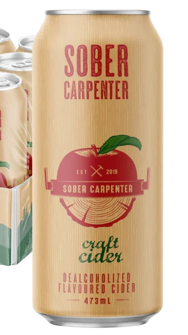 Sober Carpenter Non-Alcoholic Craft Cider