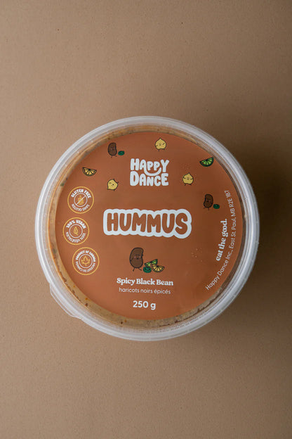 Hummus Spicy Black Bean, Local *FROZEN*