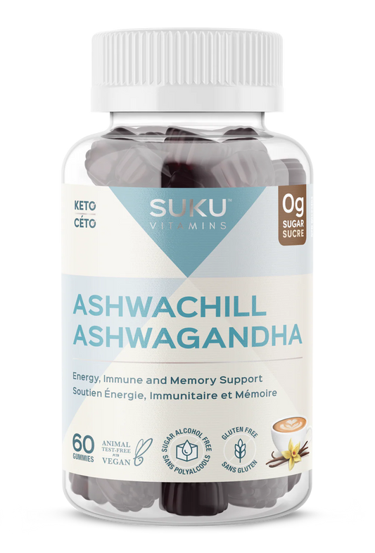 SUKU Ashwachill Ashwagandha Gummies