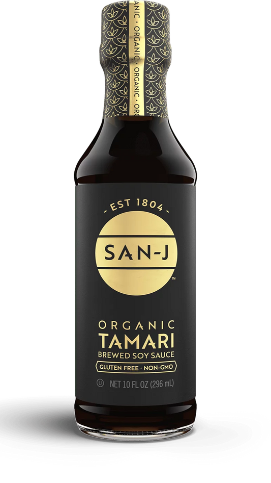 San-J Tamari Soy Sauce, Organic (GF)