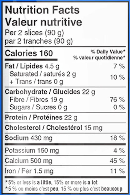 UnBun Complete Protein Seeded Bread (GF) *FROZEN*