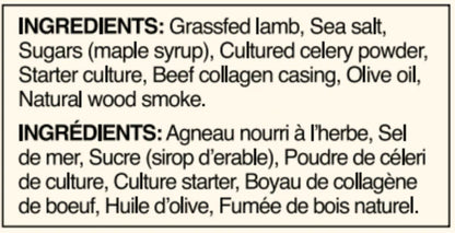 Lamb Meat Stick - Original Smoke