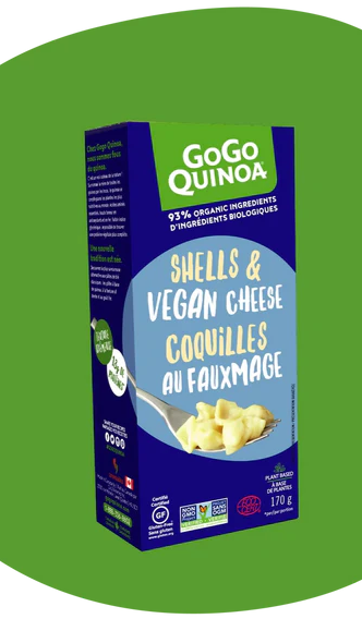 GoGo Quinoa Shells & Vegan Cheese (GF)