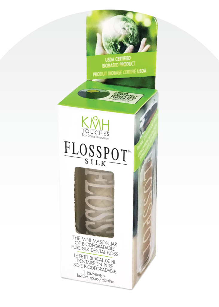 KMH Flosspot Silk Dental Floss