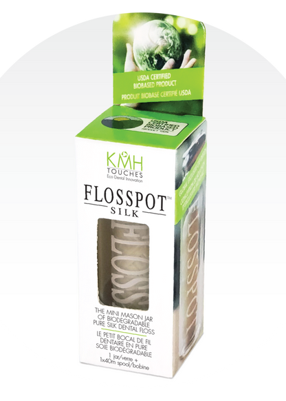 KMH Flosspot Silk Dental Floss
