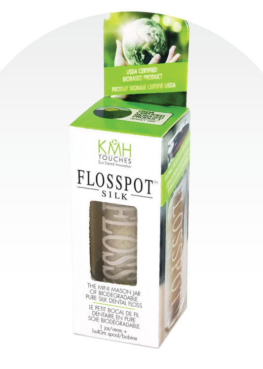 KMH Flosspot Silk Dental Floss