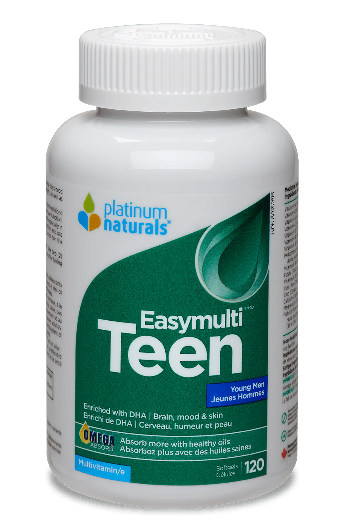 Easymulti® Teen Multivitamin for Young Men - 2 sizes available