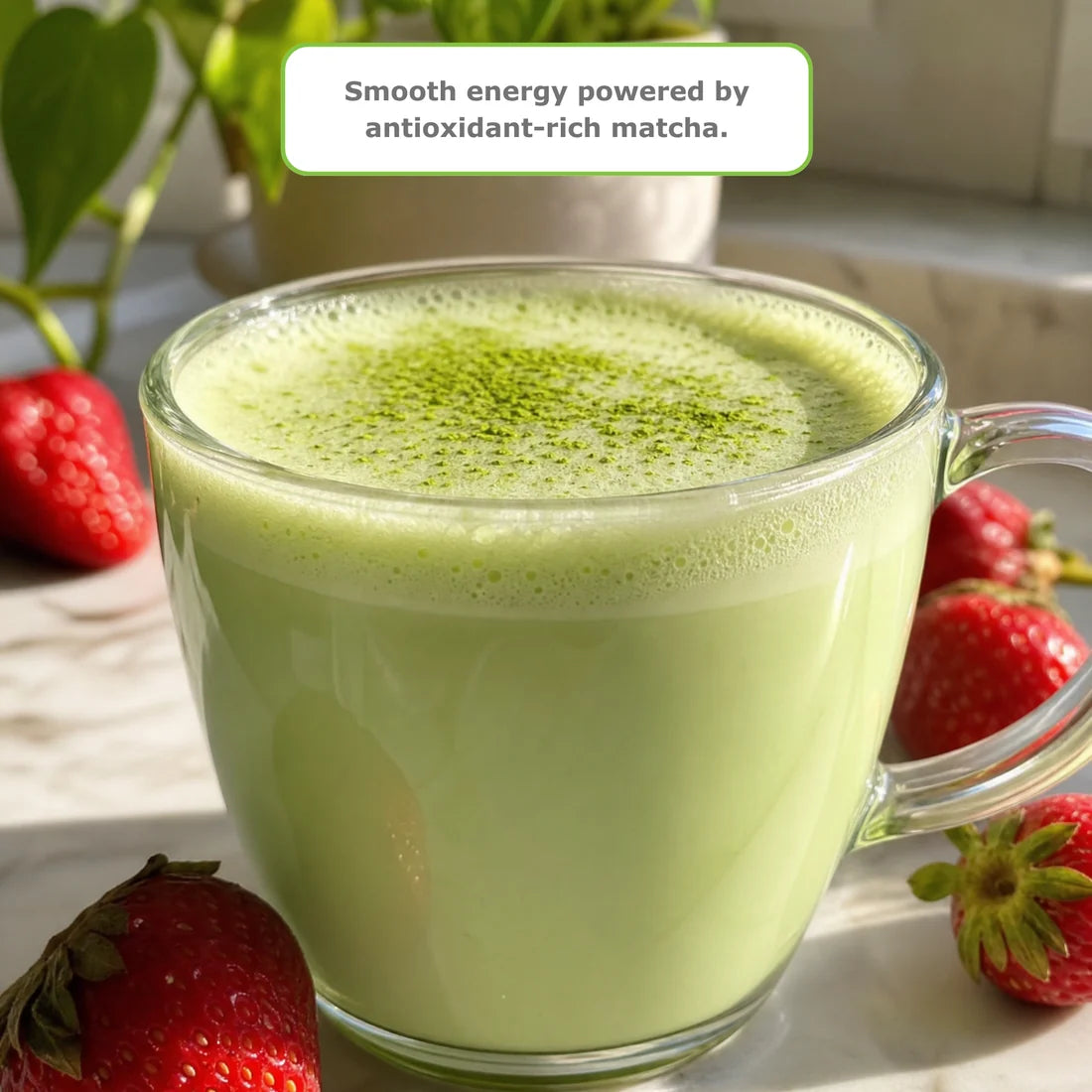 My Matcha Life Premium Strawberry Latte