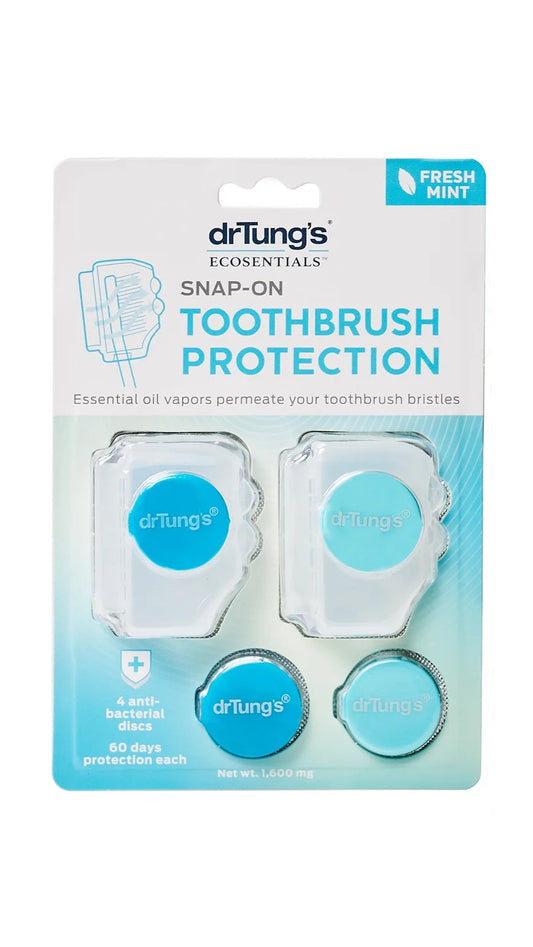 Dr. Tung's Snap-On Toothbrush Protection
