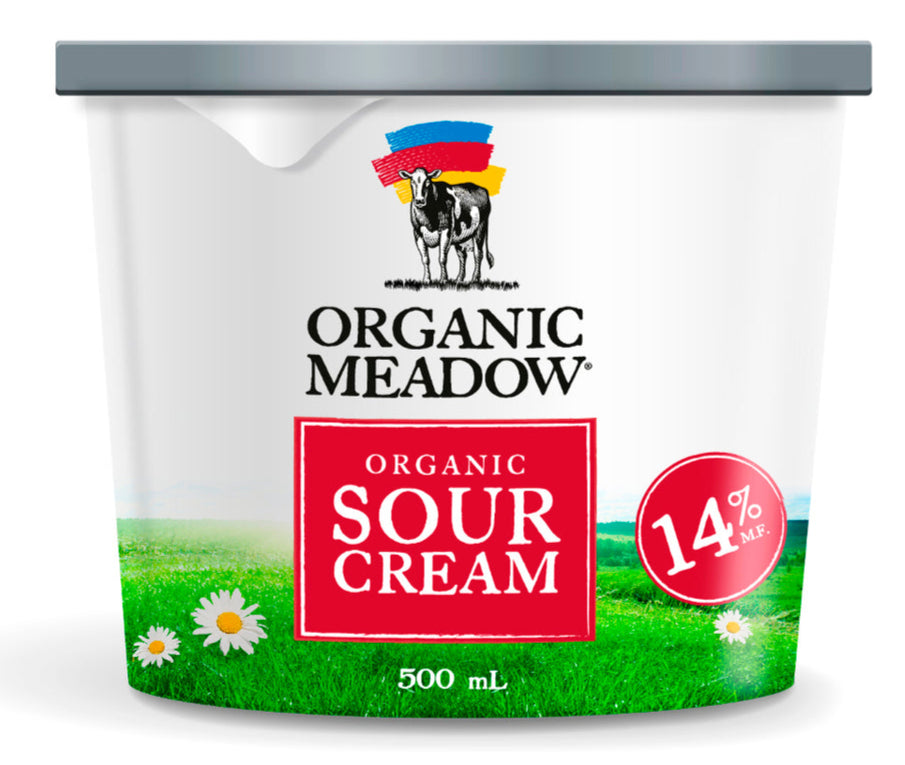 Sour Cream 14% MF, Organic *REFRIGERATED*