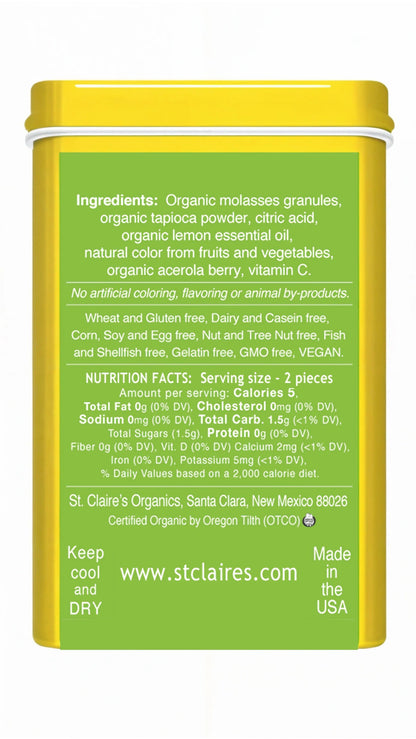 St. Claire's Sour Lemon Tarts, Organic