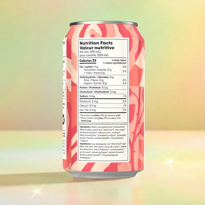 Wild Tea Kombucha Sparkling Rosé (Org) *REFRIGERATED*