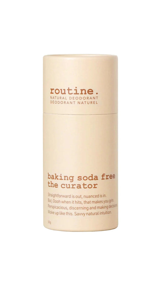 Routine Stick Deodorant The Curator, Baking Soda Free