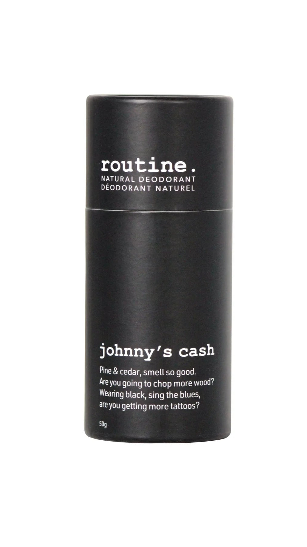 Routine Stick Deodorant Johnny's Cash