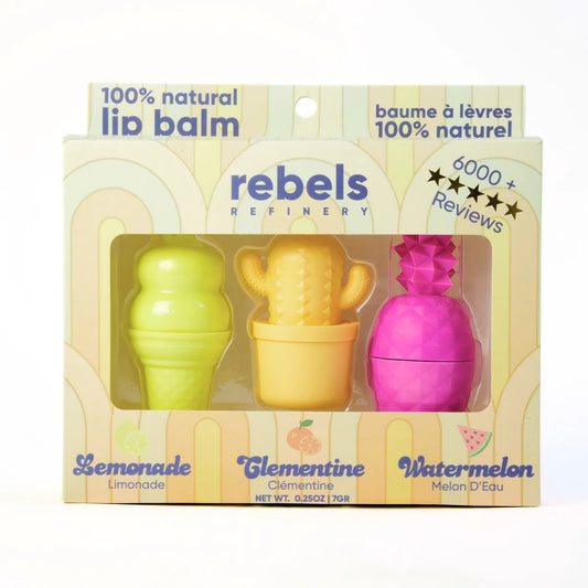 Rebels Lip Balm Gift Set Summer Fun! LE