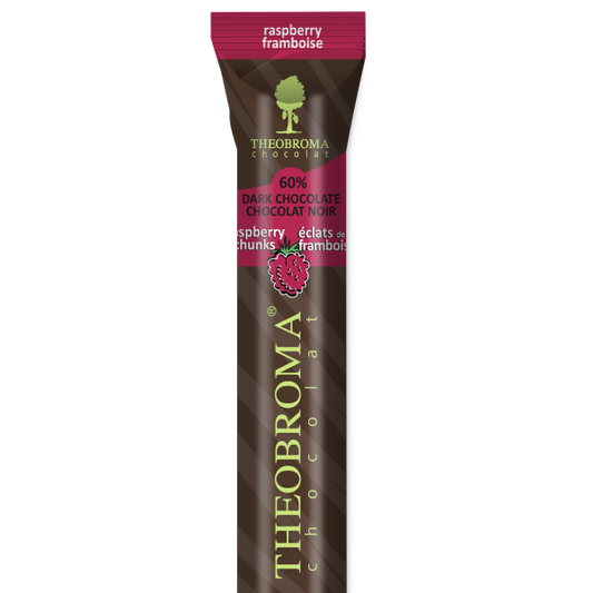Dark Chocolate Baton with Raspberry Chunks (Org)