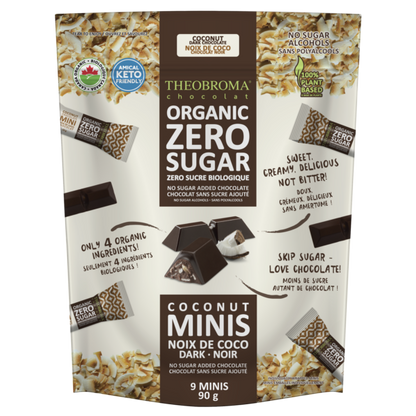 Coconut Dark Chocolate Minis Organic, NSA