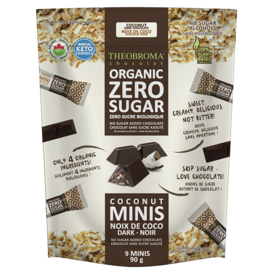 Coconut Dark Chocolate Minis Organic, NSA