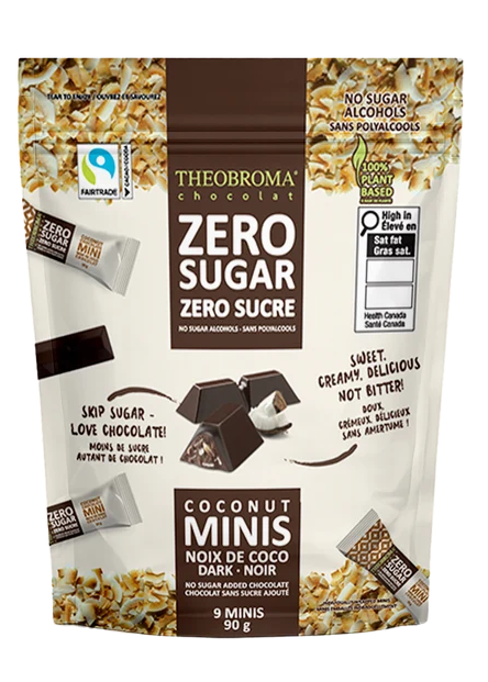 Dark Chocolate Minis with Coconut NSA