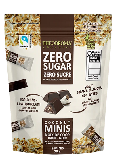 Dark Chocolate Minis with Coconut NSA