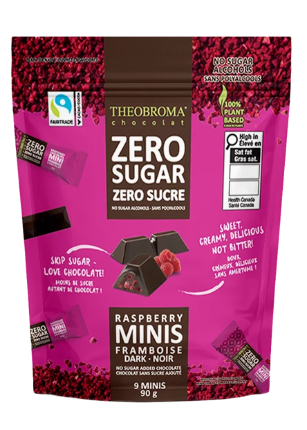 Dark Chocolate Minis with Raspberry, NSA