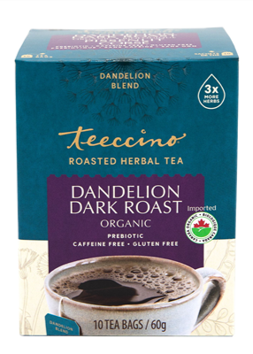 Teeccino Dandelion Dark Roast Tea