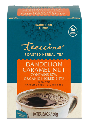 Teeccino Dandelion Caramel Nut Tea