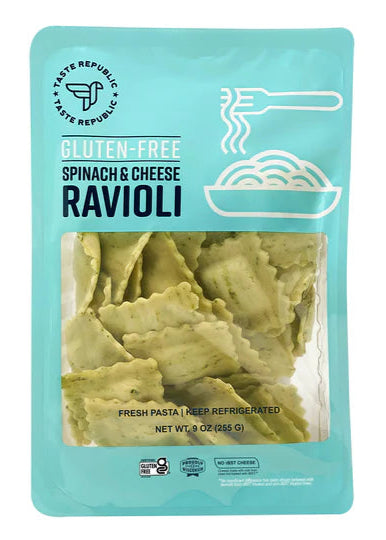 Taste Republic Spinach & Cheese Ravioli (GF) *REFRIGERATED*