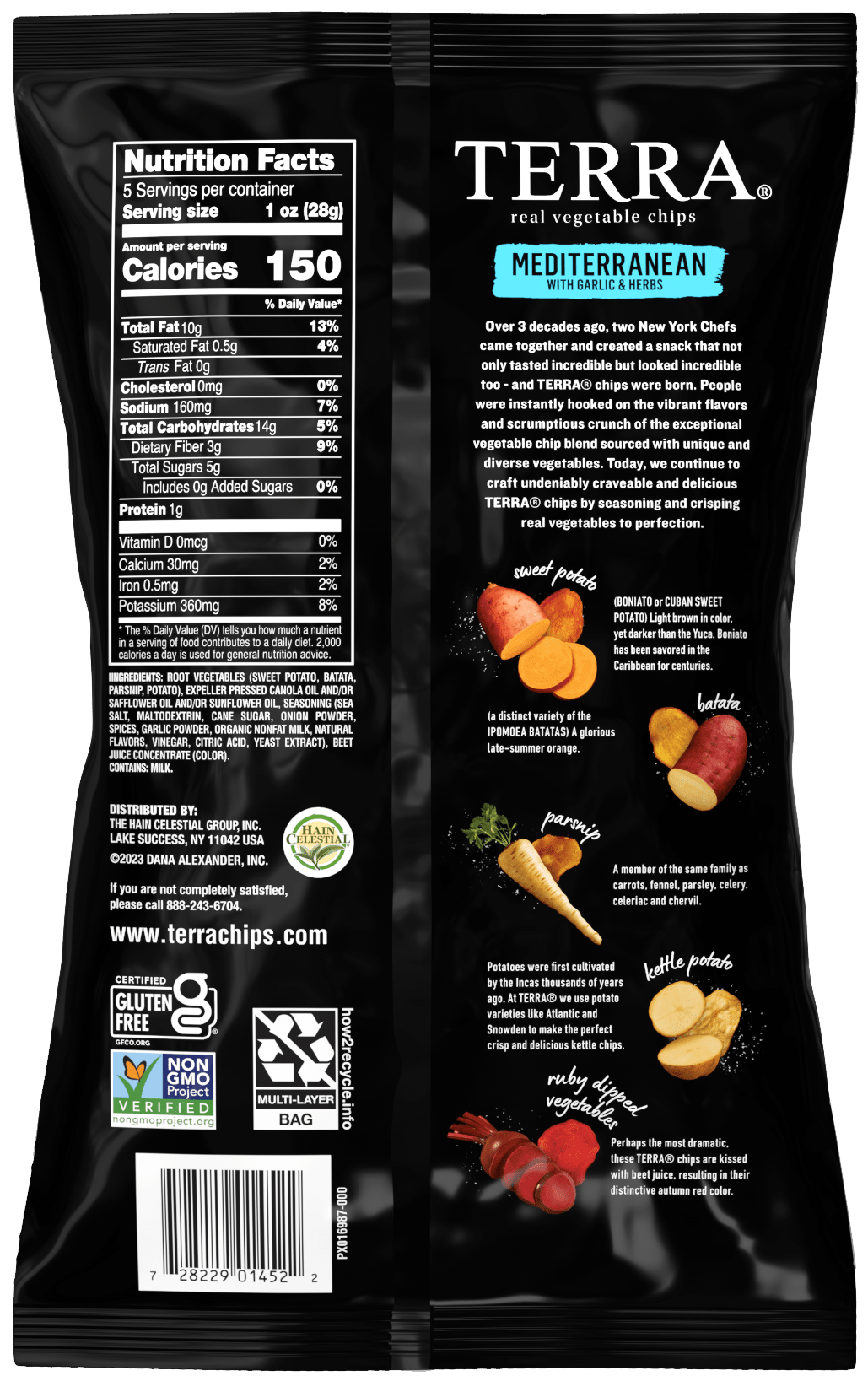 Terra Vegetable Chips Mediterranean