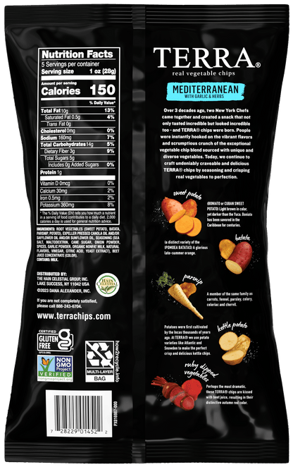 Terra Vegetable Chips Mediterranean