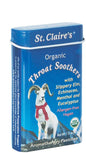 St. Claire's Throat Soother Pastilles, Organic