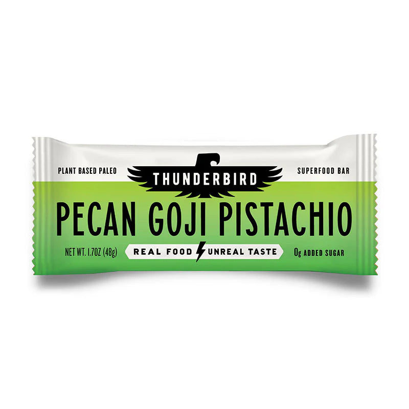 Thunderbird Bar Pecan Goji Pistachio