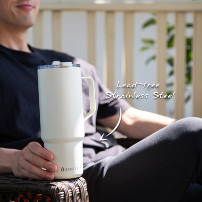 Santevia Stainless Steel Tumbler, Glacier Blue