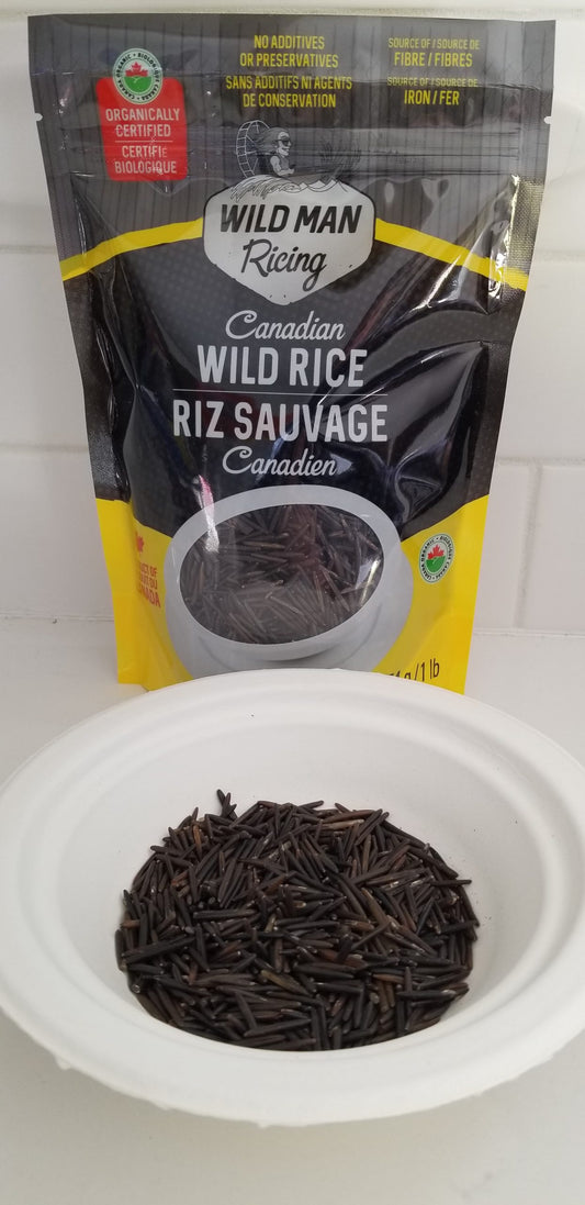 Wild Man Wild Rice, Organic LOCAL