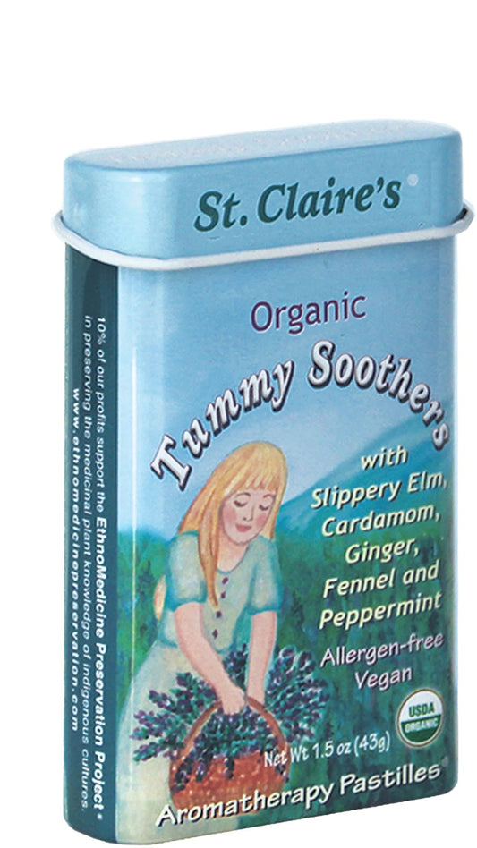 St. Claire's Tummy Soother Pastilles, Organic
