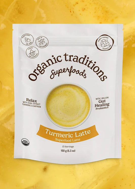 Organic Traditions Turmeric Latte