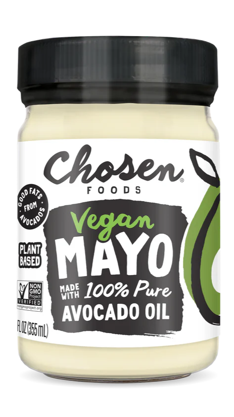 Vegan Mayonnaise, with 100% Avocado Oil, Glass Jar